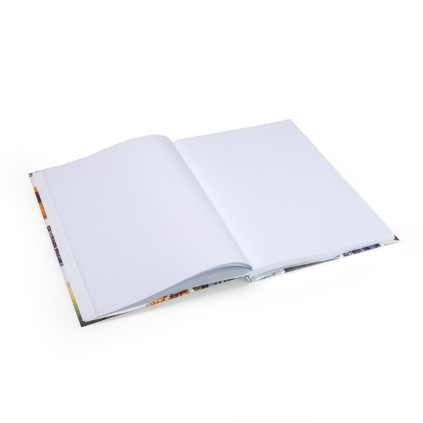 Notitieboek open Notitieboek open