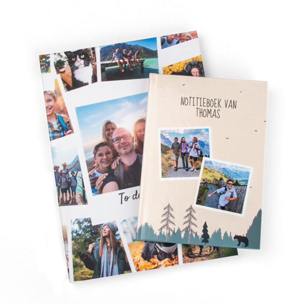 Notitieboek open Notitieboek open