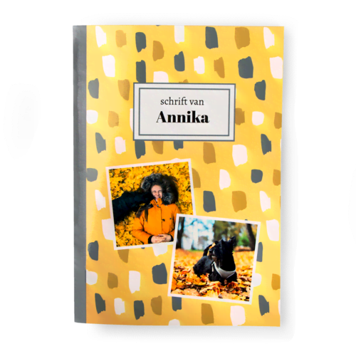 Schoolschrift A5 ontwerpen