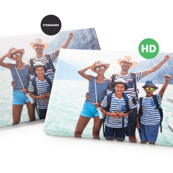 Foto op canvas maken