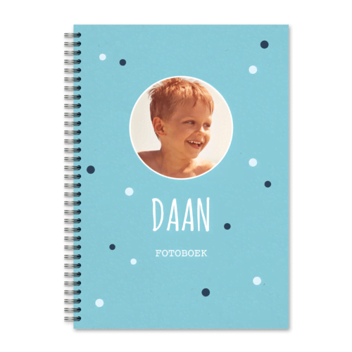 Fotoboek Spiraal A4 Staand  Fotoboek Spiraal A4 Staand