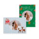 Kerstkaart A6 enkel combi