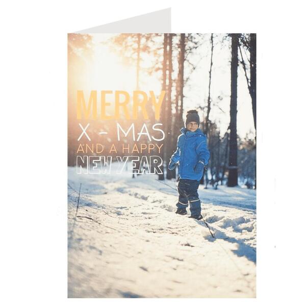 Kerstkaart voorbeeld Kerstkaart voorbeeld