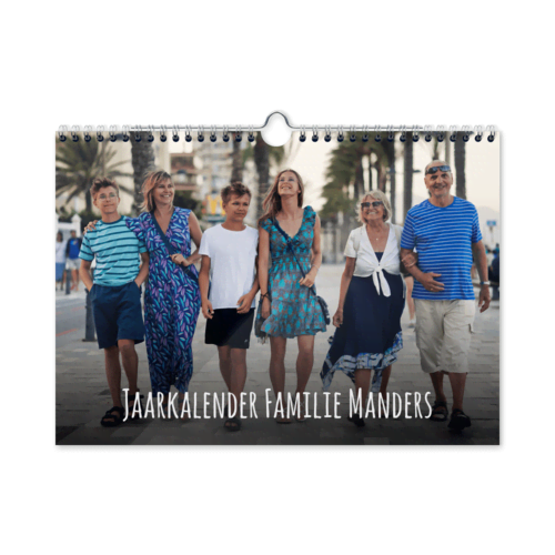 Jaarkalender A4 Liggend