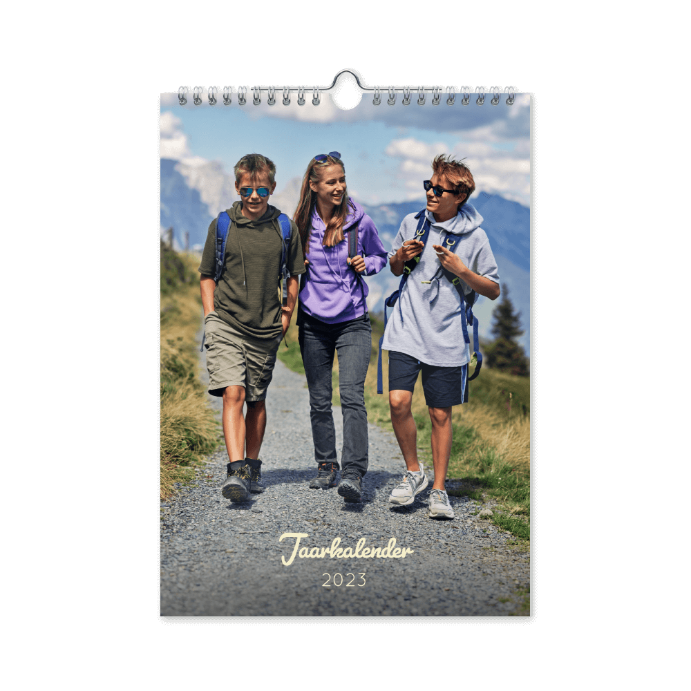 Jaarkalender A4 Staand