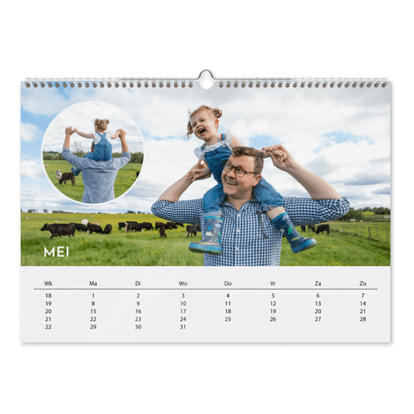 Jaarkalender A3 Liggend