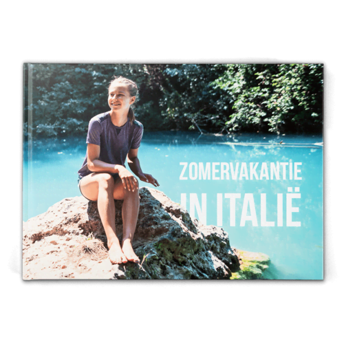 Vlakliggend Fotoboek A4 Liggend