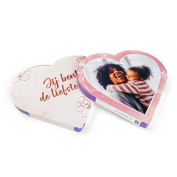 Gepersonaliseerd Milka Chocolade Hart