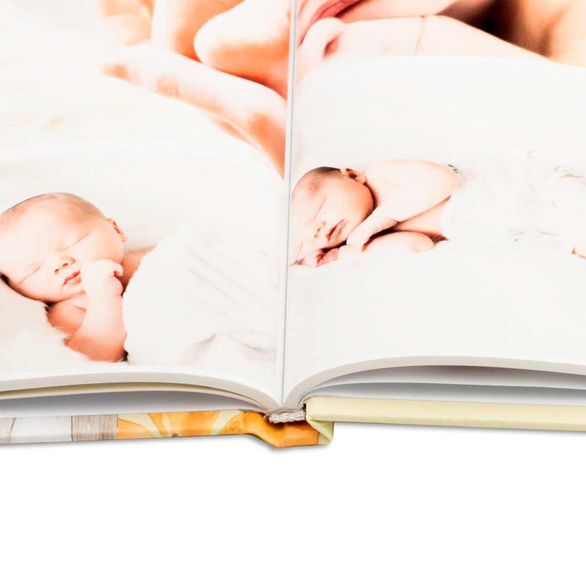 Hardcover 14x14 hoek