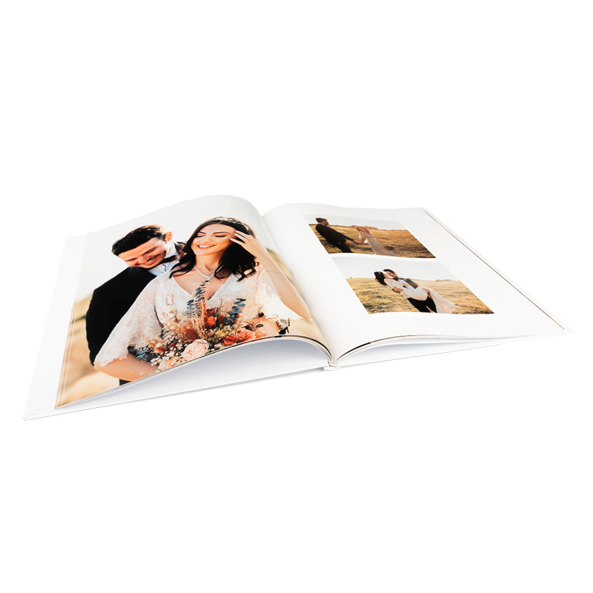 hardcover trouwboek maken hardcover 29x35 staand