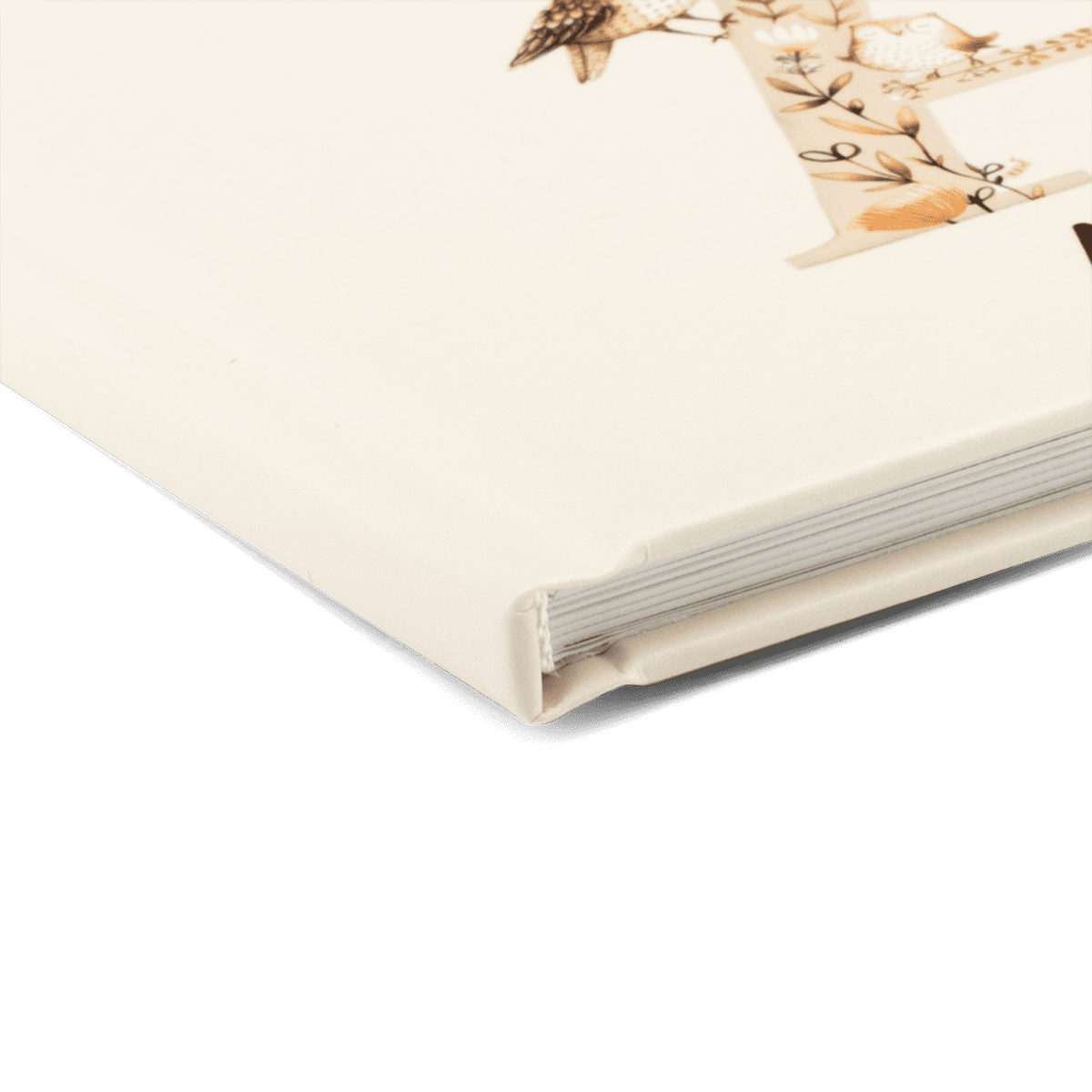 Fotoboek hardcover A6 liggend open