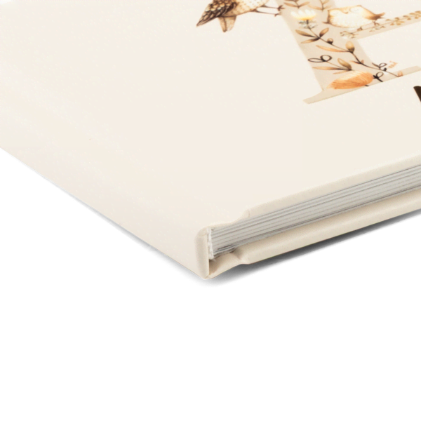 Fotoboek hardcover A6 liggend open Fotoboek hardcover A6 liggend open