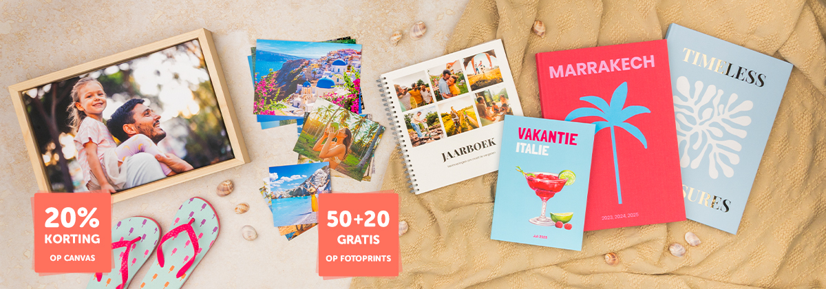20% korting op fotoproducten!
