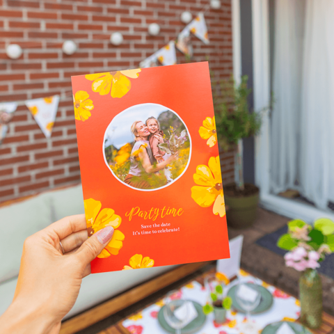 Feest uitnodigingskaart Feest uitnodigingskaart