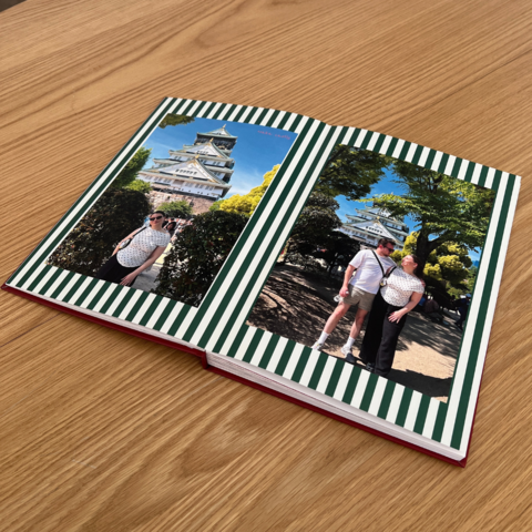 Vlakliggend fotoboek Leonie