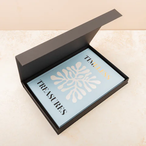 Goudfolie op trouwalbum