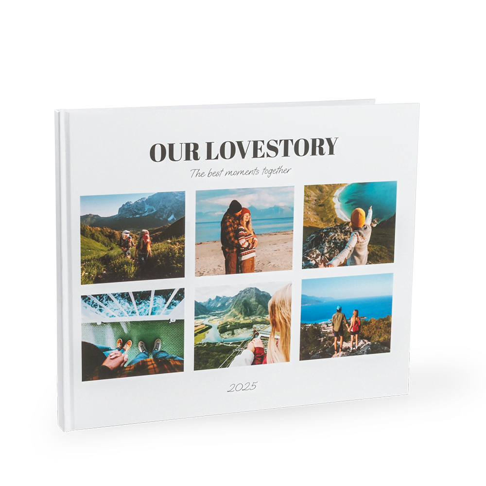 Fotoboek Vlakliggend 35×29 Liggend — maat 35×29 cm