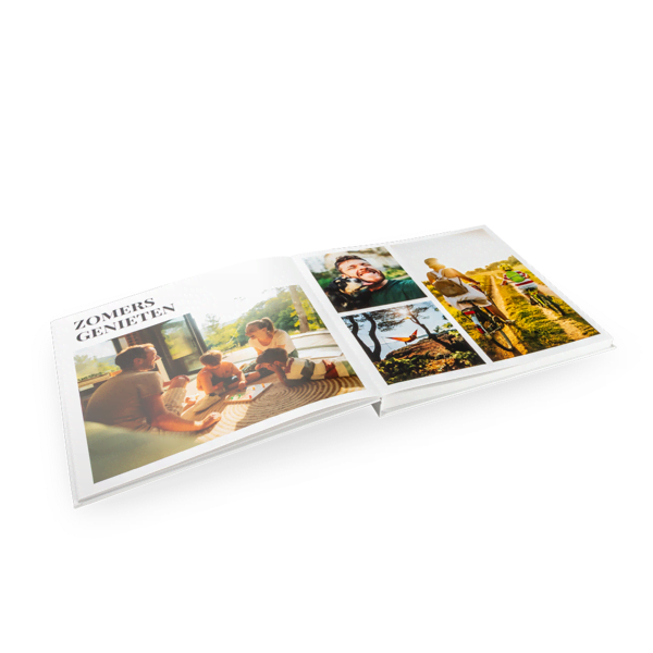 fotoboek vlakliggend open 35x29
