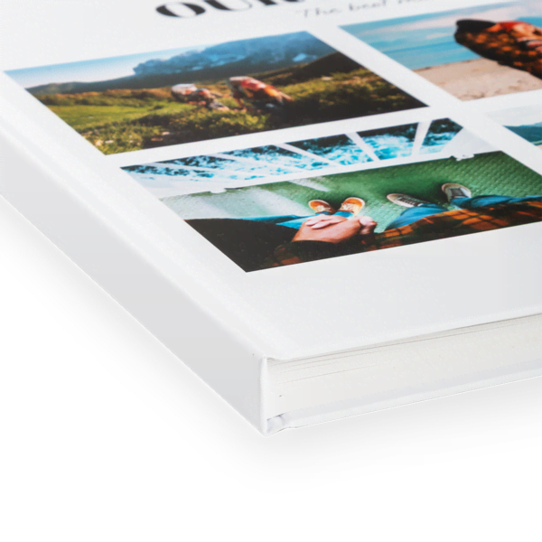 fotoboek vlakliggend hoek 35x29