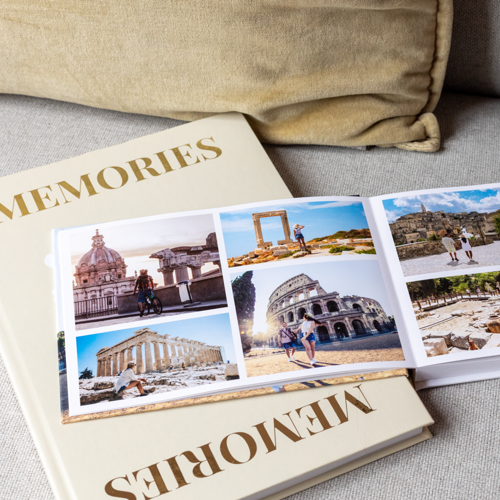 Fotoboek vlakliggend