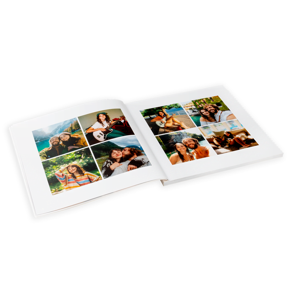 Softcover 21x21 opengeslagen Softcover 21x21 opengeslagen