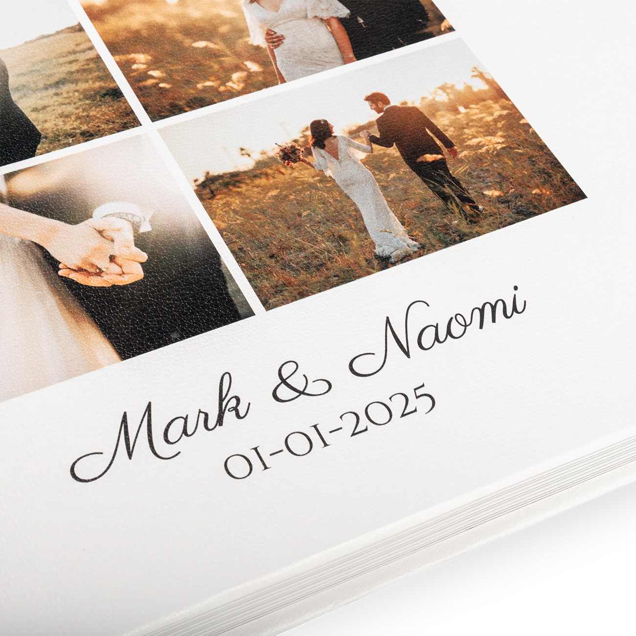 Prachtige kunstleren omslag