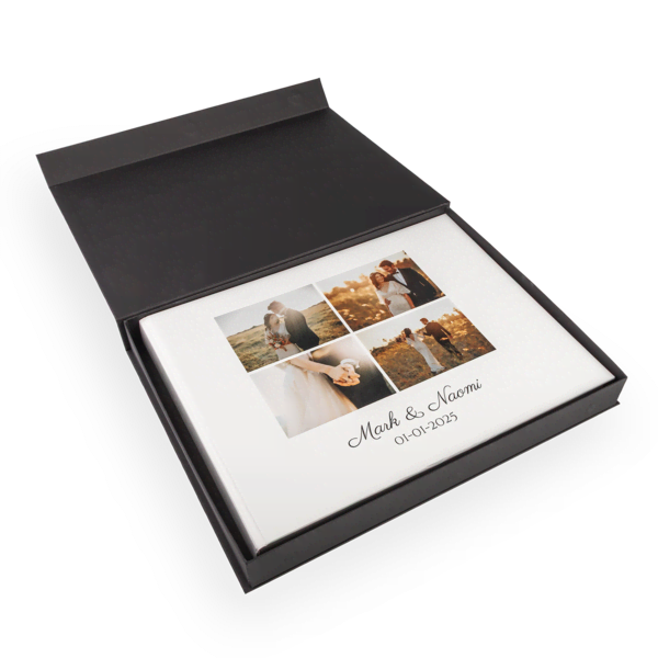 Topalbum in opbergdoos