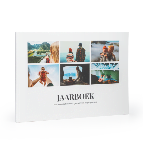 Softcover a4 liggend jaarboek Softcover a4 liggend jaarboek