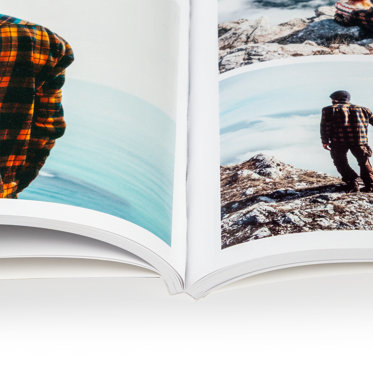 Softcover a4 liggend binding