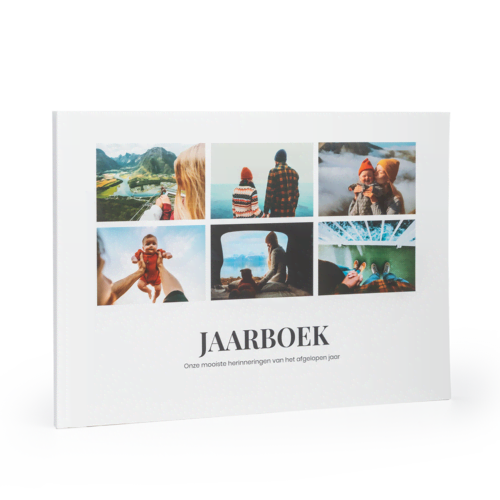 Softcover a4 liggend jaarboek