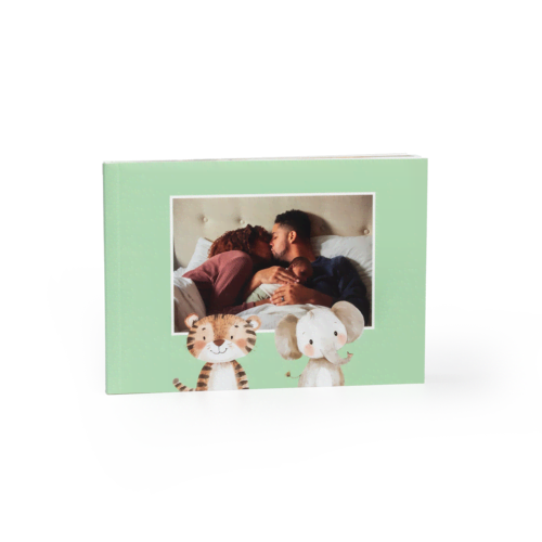 Lichtgroene softcover a6 liggend Lichtgroene softcover a6 liggend