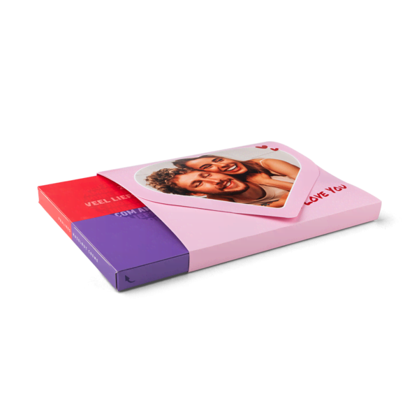 Milka chocolade hart een doos Milka chocolade hart een doos