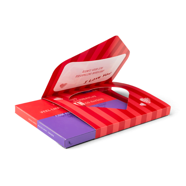 Milka chocolade hart open label Milka chocolade hart open label