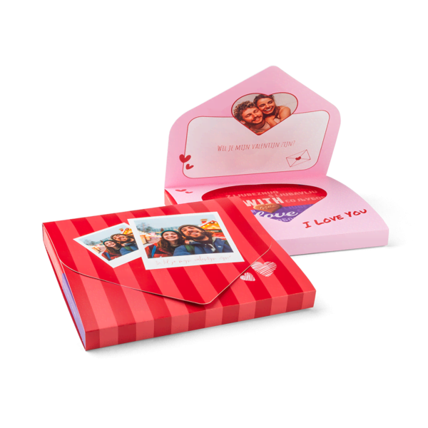 Milka hart vooraanzicht Milka hart vooraanzicht