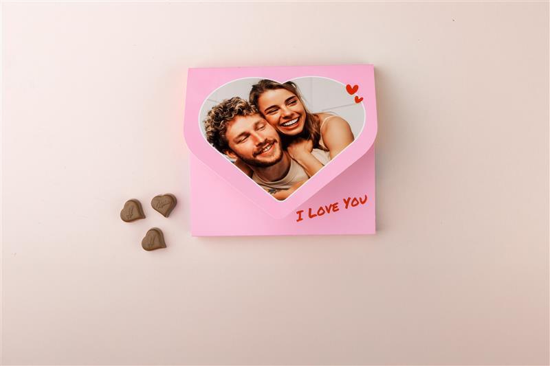 Milka chocolade hart bedrukken Milka chocolade hart bedrukken