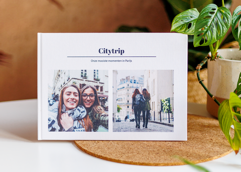 Duurzaam fotoboek vooraanzicht