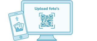Upload je fotos