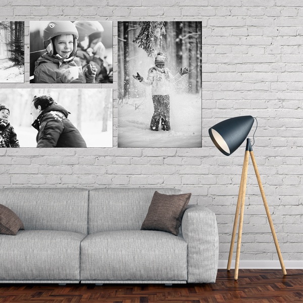 Formaten foto op linnen