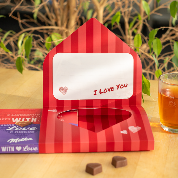 Milka chocolade sfeerfoto