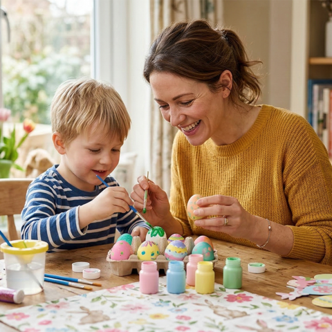 Paaseieren schilderen