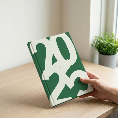 Vlakliggend Fotoboek 2025 A5 Staand