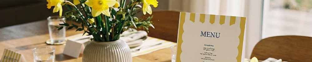 Lente tafel Lente tafel