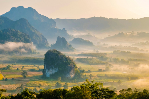 Phu langka noord thailand