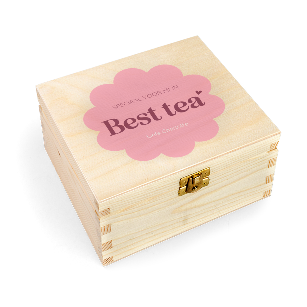 Theedoos bedrukken best tea Theedoos bedrukken best tea