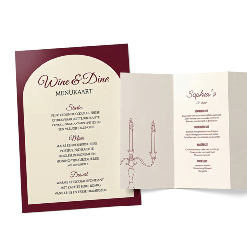 Menukaarten Menukaarten