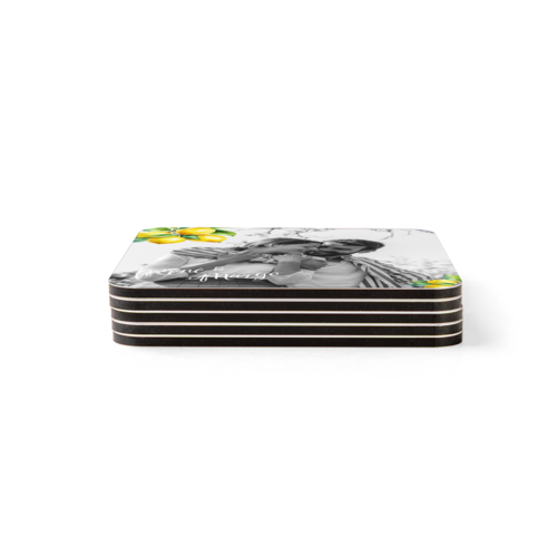 Onderzetters bedrukken gelukkig koppel