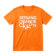 Oranje T shirt serving orange chaos