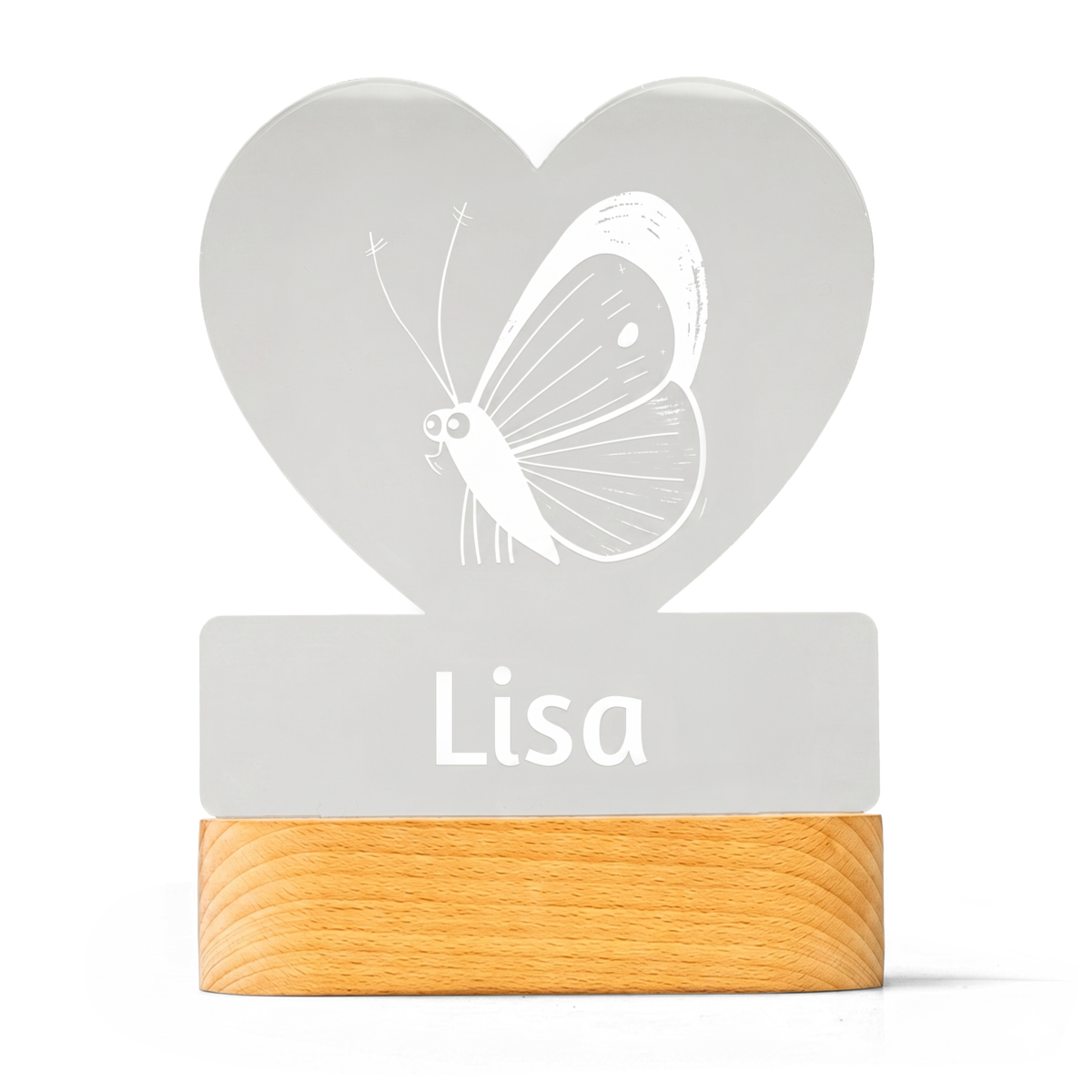 LED-lampje hart lisa