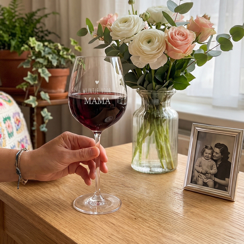 Wijnglas Moederdag