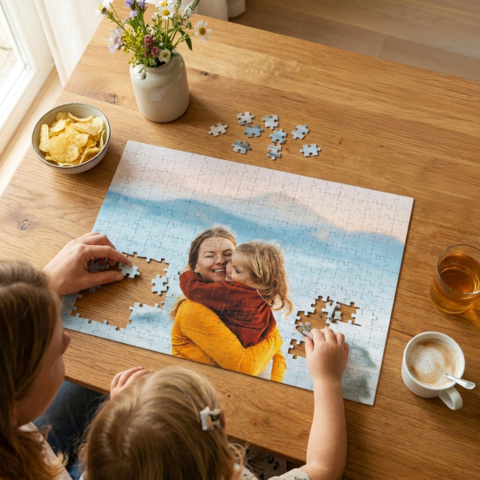 Verjaardag cadeau fotopuzzel Verjaardag cadeau fotopuzzel